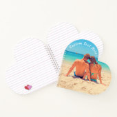 Benutzerdefiniertes Foto TextNotebook-Geschenk mit Notizblock (Innenseite)