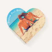 Benutzerdefiniertes Foto TextNotebook-Geschenk mit Notizblock (Vorderseite)