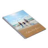 Benutzerdefiniertes Foto-TextNotebook mit eigenem Notizblock (Rechte Seite)