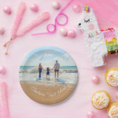 Benutzerdefiniertes Foto-Textpapier Teller Fotos D (Party)