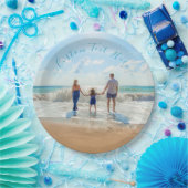 Benutzerdefiniertes Foto-Textpapier Teller Ihr Fot (Party)