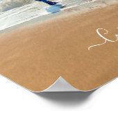 Benutzerdefiniertes Foto Textposter Ihre bevorzugt Poster (Ecke)