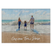 Benutzerdefiniertes Foto-Textschneiden für Ihr Fot Schneidebrett (Vorderseite)