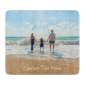 Benutzerdefiniertes Foto Textschneiden - Ihr eigen Schneidebrett (Vorderseite)