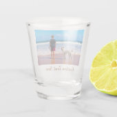 Benutzerdefiniertes Foto-Textschussglas - Ihr Urla Schnapsglas (Rückseite)