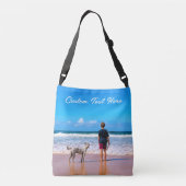 Benutzerdefiniertes Foto Textübergangsverpackung I Tragetaschen Mit Langen Trägern (Rückseite)