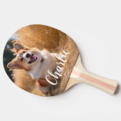 Benutzerdefiniertes Foto Tischtennis Schläger (Seitenansicht)