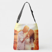 Benutzerdefiniertes Foto Tragetaschen Mit Langen Trägern (Rückseite)