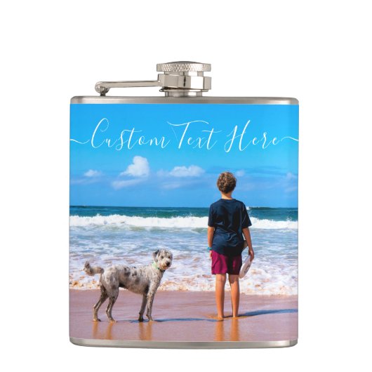 Benutzerdefiniertes Foto-Trinkflasche-Design - Eig Flachmann (Vorderseite)