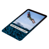 Benutzerdefiniertes Foto und flexibler Bildausschn Magnet (Linke Seite)