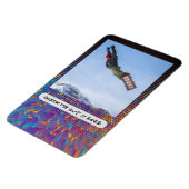 Benutzerdefiniertes Foto und flexibler Bildausschn Magnet (Linke Seite)