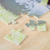 Benutzerdefiniertes Foto und Hashtag Bester Vater Puzzle (Seite)