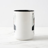 Benutzerdefiniertes Foto und meinen Favoriten-Koll Zweifarbige Tasse (Mittel)