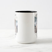 Benutzerdefiniertes Foto und meinen Favoriten-Koll Zweifarbige Tasse (Mittel)