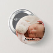 Benutzerdefiniertes Foto und Name Button (Vorne & Hinten)