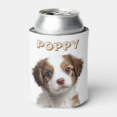 Benutzerdefiniertes Foto und Name des Hundes kann Dosenkühler (Kanne Vorderseite)