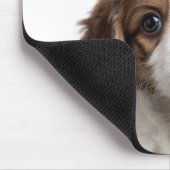 Benutzerdefiniertes Foto und Name Mousepad (Ecke)