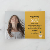 Benutzerdefiniertes Foto und Name | Niedliche Kata Karte (Innenseite)