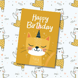 Benutzerdefiniertes Foto und Name | Niedliche Kata Karte