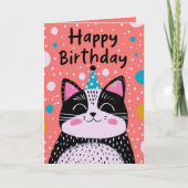 Benutzerdefiniertes Foto und Name | Niedliche Schw Karte (Vorderseite)