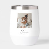 Benutzerdefiniertes Foto und Name | Personalisiert (Rückseite)