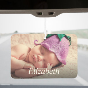 Benutzerdefiniertes Foto und Name Personalisiert e Autolufterfrischer