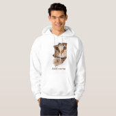 Benutzerdefiniertes Foto und Name Personalisiert H Hoodie (Vorne ganz)