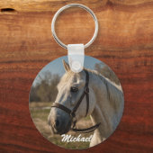 Benutzerdefiniertes Foto und Name Personalisiert Schlüsselanhänger (Rückseite)