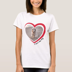 Benutzerdefiniertes Foto und Name Personalisiert T-Shirt