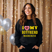 Benutzerdefiniertes Foto und Name Personalisierte  Sweatshirt