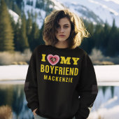 Benutzerdefiniertes Foto und Name Personalisierte  Sweatshirt