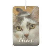 Benutzerdefiniertes Foto und Namenswagen Autolufterfrischer (Vorderseite)