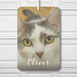 Benutzerdefiniertes Foto und Namenswagen Autolufterfrischer