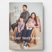 Benutzerdefiniertes Foto und/oder Text Fotoplatte (Vorderseite)