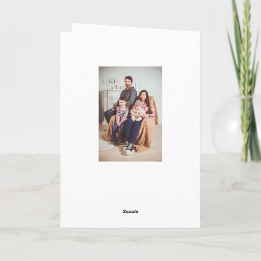 Benutzerdefiniertes Foto und/oder Text Karte (Rückseite)