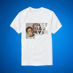Benutzerdefiniertes Foto und Personalisierter, bes T-Shirt<br><div class="desc">Benutzerdefiniertes Foto und Text Personalisiert Bester Vater je T - Shirt von Ricaso - fügen Sie Ihr eigenes Foto,  Kunst und Text zu diesem anpassbaren Shirt - ideal für den Tag oder den Tag des Vaters</div>