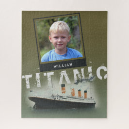 Benutzerdefiniertes Foto und Personalisierter Name Puzzle