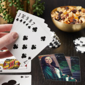 Benutzerdefiniertes Foto und Personalisierter Name Spielkarten (In Situ)