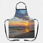 Benutzerdefiniertes Foto und Personalisierter Opti Schürze (Vorderseite)