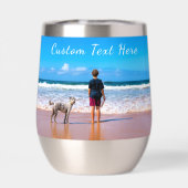 Benutzerdefiniertes Foto und Personalisierter Text (Rückseite)