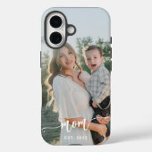 Benutzerdefiniertes Foto und personalisierter Text Case-Mate iPhone Hülle (Rückseite)