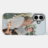 Benutzerdefiniertes Foto und personalisierter Text Case-Mate iPhone Hülle (Rückseite (Horizontal))