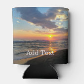 Benutzerdefiniertes Foto und Personalisierter Text Dosenkühler (Rückseite)
