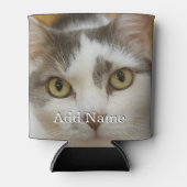 Benutzerdefiniertes Foto und Personalisierter Text Dosenkühler (Vorderseite)