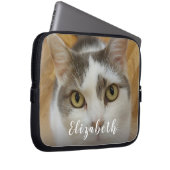 Benutzerdefiniertes Foto und Personalisierter Text Laptopschutzhülle (Vorne Rechts)