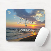 Benutzerdefiniertes Foto und Personalisierter Text Mousepad (Mit Mouse)