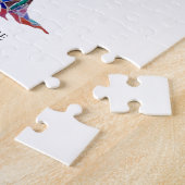 Benutzerdefiniertes Foto und Personalisierter Text Puzzle (Seite)