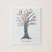 Benutzerdefiniertes Foto und Personalisierter Text Puzzle (Vertikal)