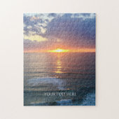 Benutzerdefiniertes Foto und Personalisierter Text Puzzle (Vertikal)