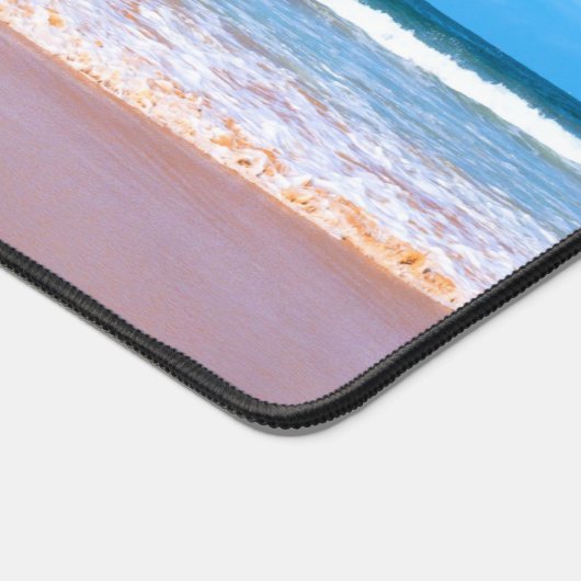 Benutzerdefiniertes Foto und Personalisierter Text Schreibtischunterlage (Ecke)